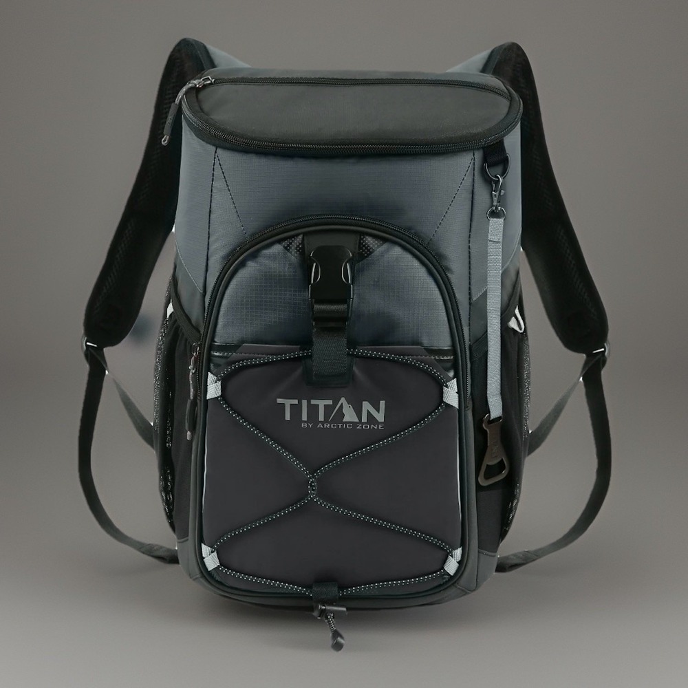Titan 24 Can  16 Quart Backpack Cooler  Basalt Gray  NEW WITH TAGS